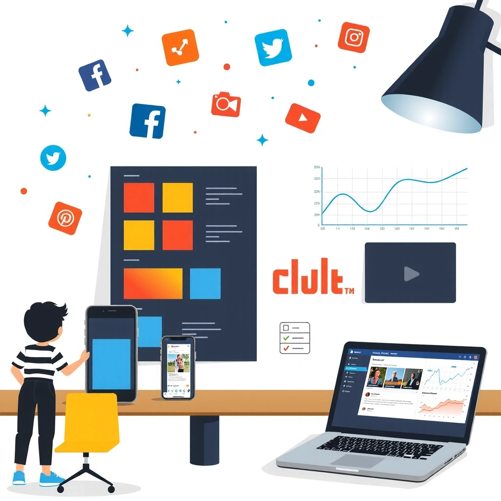 Social media content creation and strategy